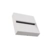 kelvo® STEPART KLV-101-0106 Φωτιστικό Σκαλοπατιού / Διαδρόμου LED 4W 500lm 45° AC 220-240V Αδιάβροχο IP65 Θερμό Λευκό 2700K – Lumileds SMD Chip & TÜV SÜD Driver – Λευκό Ματ – Μ15 x Π3.5 x Υ15cm – 5 Χρόνια Εγγύηση