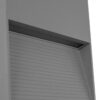 kelvo® STEPART KLV-101-0105 Φωτιστικό Σκαλοπατιού / Διαδρόμου LED 4W 500lm 45° AC 220-240V Αδιάβροχο IP65 Θερμό Λευκό 2700K – Lumileds SMD Chip & TÜV SÜD Driver – Γκρι Ανθρακί Ματ – Μ15 x Π3.5 x Υ15cm – 5 Χρόνια Εγγύηση