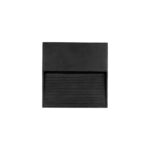kelvo® STEPART KLV-101-0104 Φωτιστικό Σκαλοπατιού / Διαδρόμου LED 4W 500lm 45° AC 220-240V Αδιάβροχο IP65 Θερμό Λευκό 2700K – Lumileds SMD Chip & TÜV SÜD Driver – Μαύρο Ματ – Μ15 x Π3.5 x Υ15cm – 5 Χρόνια Εγγύηση