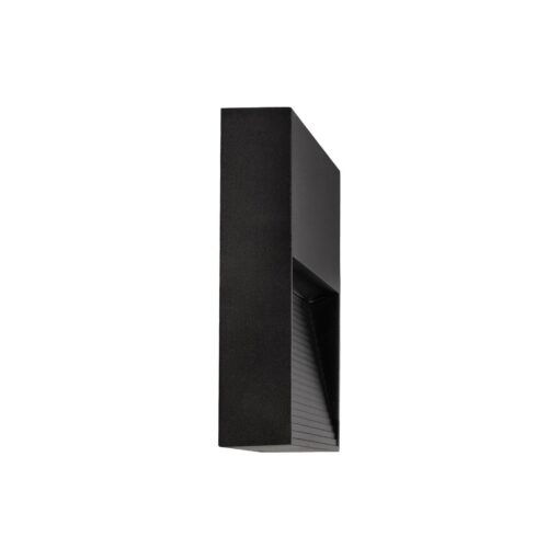 kelvo® STEPART KLV-101-0104 Φωτιστικό Σκαλοπατιού / Διαδρόμου LED 4W 500lm 45° AC 220-240V Αδιάβροχο IP65 Θερμό Λευκό 2700K – Lumileds SMD Chip & TÜV SÜD Driver – Μαύρο Ματ – Μ15 x Π3.5 x Υ15cm – 5 Χρόνια Εγγύηση
