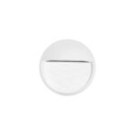kelvo® STEPART KLV-101-0097 Φωτιστικό Σκαλοπατιού / Διαδρόμου LED 3W 375lm 45° AC 220-240V Αδιάβροχο IP65 Θερμό Λευκό 2700K – Lumileds SMD Chip & TÜV SÜD Driver – Λευκό Ματ – Μ16 x Π8 x Υ16cm – 5 Χρόνια Εγγύηση