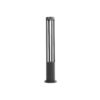 kelvo® GREMO KLV-101-0123 Φωτιστικό Κολωνάκι Κήπου LED 7W 875lm 45° AC 220-240V Αδιάβροχο IP65 Θερμό Λευκό 2700K – Bridgelux COB Chip & TÜV SÜD Driver – Γκρι Ανθρακί Ματ – Μ15.5 x Π15.5 x Υ80cm – 5 Χρόνια Εγγύηση