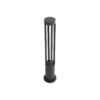 kelvo® GREMO KLV-101-0123 Φωτιστικό Κολωνάκι Κήπου LED 7W 875lm 45° AC 220-240V Αδιάβροχο IP65 Θερμό Λευκό 2700K – Bridgelux COB Chip & TÜV SÜD Driver – Γκρι Ανθρακί Ματ – Μ15.5 x Π15.5 x Υ80cm – 5 Χρόνια Εγγύηση