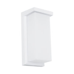 Alternative view of GLOBOSTAR® LOFT 60760 Μοντέρνο Φωτιστικό Τοίχου - Απλίκα LED 18W 1890lm 120° AC 220-240V Αδιάβροχο IP65 Φυσικό Λευκό 4500K - Bridgelux SMD Chip - Λευκό Ματ - Μ24.5 x Π11 x Υ9.5cm - 3 Χρόνια Εγγύηση