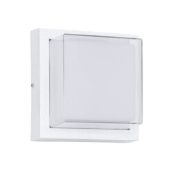 Alternative view of GLOBOSTAR® NEXUS 60769 Μοντέρνο Φωτιστικό Τοίχου - Απλίκα LED 10W 1050lm 120° AC 220-240V Αδιάβροχο IP65 Φυσικό Λευκό 4500K - Bridgelux SMD Chip - Λευκό Ματ - Μ17 x Π17 x Υ9cm - 3 Χρόνια Εγγύηση
