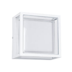 Alternative view of GLOBOSTAR® MAJESTIC 60775 Μοντέρνο Φωτιστικό Τοίχου - Απλίκα LED 10W 1050lm 120° AC 220-240V Αδιάβροχο IP65 Φυσικό Λευκό 4500K - Bridgelux SMD Chip - Λευκό Ματ - Μ17 x Π17 x Υ9cm - 3 Χρόνια Εγγύηση