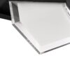 GLOBOSTAR® EMPIRE 60780 Μοντέρνο Φωτιστικό Τοίχου – Απλίκα LED 12W 1260lm 120° AC 220-240V Αδιάβροχο IP65 Φυσικό Λευκό 4500K – Bridgelux SMD Chip & TÜV SÜD Driver – Μαύρο Ματ – Μ18.5 x Π10 x Υ17.5cm – 3 Χρόνια Εγγύηση