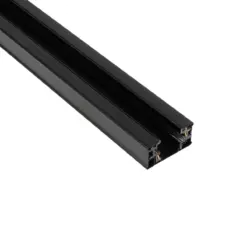 Alternative view of GLOBOSTAR® TRACKOLD-2PH 60875 Διφασική Ράγα 3 Καλωδίων 2L+1N για Σύστημα Ράγας Trackold-2PH AC 220-240V IP20 - Μαύρο Ματ - Μ100 x Π5 x Υ1cm