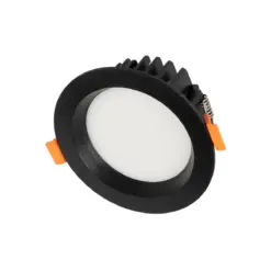 Alternative view of GLOBOSTAR® WATERA 60897 Χωνευτό Downlight Σποτ Panel Μπάνιου & WC LED 12W 1500lm 120° AC 220-240V Αδιάβροχο IP54 Ρυθμιζόμενο Λευκό CCT με Διακόπτη στο Σώμα 2700K/4500K/6000K Dimmable - Lumileds SMD Chip & TÜV SÜD Driver - Μαύρο Ματ - Μ10.8 x Π10.8 x Υ3.2cm / Q9cm - 3 Χρόνια Εγγύηση