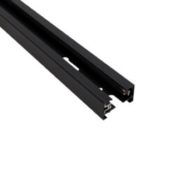Alternative view of GLOBOSTAR® EUROTRACK-1PH 60901 Μονοφασική Ράγα 2 Καλωδίων 1L+1N για Σύστημα Ράγας Eurotrack-1PH AC 220-240V IP20 - Μαύρο Ματ - Μ100 x Π3.6 x Υ2cm