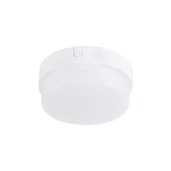 Alternative view of GLOBOSTAR® REVANO 61012 Φωτιστικό Πλαφονιέρα Οροφής LED 12W 1140lm 180° AC 220-240V Αδιάβροχο IP54 Φυσικό Λευκό 4500K - Lumileds SMD Chip - Λευκό Γαλακτερό - Μ12 x Π12 x Υ4.5cm - 2 Χρόνια Εγγύηση