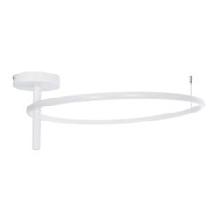 Alternative view of GLOBOSTAR® VERONA 61224 Μοντέρνο Φωτιστικό Οροφής LED 36W 4032lm 360° AC 220-240V IP20 Ρυθμιζόμενο Λευκό CCT με On/Off 2700K/4500K/6000K - Lumileds SMD Chip - Λευκό Ματ - Μ60 x Π60 x Υ23cm - 3 Χρόνια Εγγύηση
