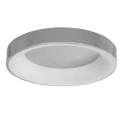 Alternative view of GLOBOSTAR® SALEM 61234 Μοντέρνο Φωτιστικό Οροφής LED 75W 8625lm 120° AC 220-240V IP20 Ρυθμιζόμενο Λευκό CCT με Χειριστήριο από 2700K έως 6000K Dimmable - Lumileds SMD Chip - Γκρι - Μ45 x Π45 x Υ9.5cm - 3 Χρόνια Εγγύηση