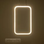 GLOBOSTAR® DEROBA 61300 Μοντέρνο Κρεμαστό Φωτιστικό Οροφής LED 12W 1320lm 360° AC 220-240V IP20 Ρυθμιζόμενο Λευκό CCT με On/Off 2700K/4500K/6000K – Lumileds SMD Chip – Νίκελ Βούρτσας – Μ16 x Π1.6 x Υ25.5cm – 3 Χρόνια Εγγύηση