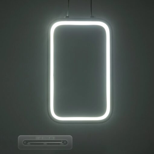 GLOBOSTAR® DEROBA 61300 Μοντέρνο Κρεμαστό Φωτιστικό Οροφής LED 12W 1320lm 360° AC 220-240V IP20 Ρυθμιζόμενο Λευκό CCT με On/Off 2700K/4500K/6000K – Lumileds SMD Chip – Νίκελ Βούρτσας – Μ16 x Π1.6 x Υ25.5cm – 3 Χρόνια Εγγύηση
