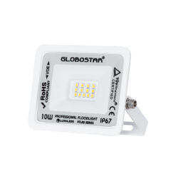 Alternative view of GLOBOSTAR® ATLAS 61405 Προβολέας LED 10W 1200lm 120° AC 220-240V Αδιάβροχο IP67 Φυσικό Λευκό 4500K - Lumileds SMD Chip - TÜV Rheinland Certified - Λευκό Ματ - Μ10 x Π2 x Υ8cm - 5 Χρόνια Εγγύηση