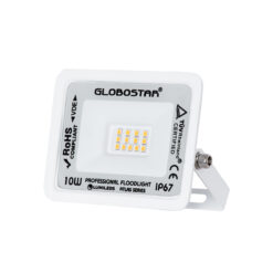 Alternative view of GLOBOSTAR® ATLAS 61406 Προβολέας LED 10W 1150lm 120° AC 220-240V Αδιάβροχο IP67 Θερμό Λευκό 2700K - Lumileds SMD Chip - TÜV Rheinland Certified - Λευκό Ματ - Μ10 x Π2 x Υ8cm - 5 Χρόνια Εγγύηση