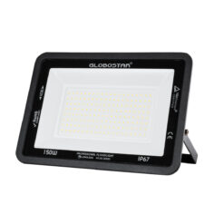 Alternative view of GLOBOSTAR® ATLAS 61429 Προβολέας LED 150W 18000lm 120° AC 220-240V Αδιάβροχο IP67 Φυσικό Λευκό Ματ 4500K - Lumileds SMD Chip - TÜV Rheinland Certified - Μαύρο Ματ - Μ32 x Π4 x Υ23cm - 5 Χρόνια Εγγύηση