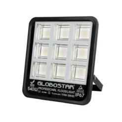 Alternative view of GLOBOSTAR® TITAN 61436 Προβολέας για Γήπεδα Tennis & Ποδοσφαίρου 5x5 LED 540W 67500lm 60°x90° AC 220-240V Αδιάβροχο IP67 Φυσικό Λευκό 5000K - Lumileds SMD Chip - TÜV Rheinland Certified - Μαύρο Ματ - Μ38 x Π8 x Υ42cm - 5 Χρόνια Εγγύηση