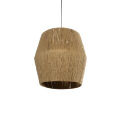 Alternative view of GLOBOSTAR® CONE 205-0058 Boho Κρεμαστό Φωτιστικό Οροφής με Ντουί 1 x E27 AC 220-240V IP20 - Μπεζ - M55 x Π55 x Υ50cm