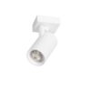 kelvo® SPOTA KLV-101-0135 Κινούμενο Φωτιστικό Σποτ Οροφής για Λάμπα MR16 με Ντουί GU10 AC 220-240V IP20 – Λευκό Ματ – Μ7 x Π6 x Υ14cm