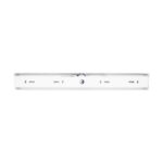 kelvo® SPOTA KLV-101-0139 Κινούμενο Φωτιστικό Σποτ Οροφής για 3 Λάμπες MR16 με Ντουί GU10 AC 220-240V IP20 – Λευκό Ματ – Μ48 x Π6.2 x Υ14cm