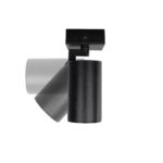 kelvo® SPOTA KLV-101-0134 Κινούμενο Φωτιστικό Σποτ Οροφής για Λάμπα MR16 με Ντουί GU10 AC 220-240V IP20 – Μαύρο Ματ – Μ7 x Π6 x Υ14cm