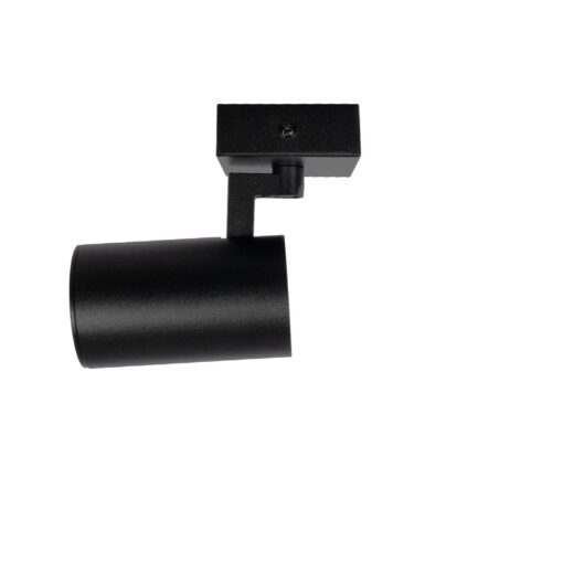 kelvo® SPOTA KLV-101-0134 Κινούμενο Φωτιστικό Σποτ Οροφής για Λάμπα MR16 με Ντουί GU10 AC 220-240V IP20 – Μαύρο Ματ – Μ7 x Π6 x Υ14cm