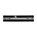 kelvo® SPOTA KLV-101-0136 Κινούμενο Φωτιστικό Σποτ Οροφής για 2 Λάμπες MR16 με Ντουί GU10 AC 220-240V IP20 – Μαύρο Ματ – Μ30 x Π6 x Υ14.5cm