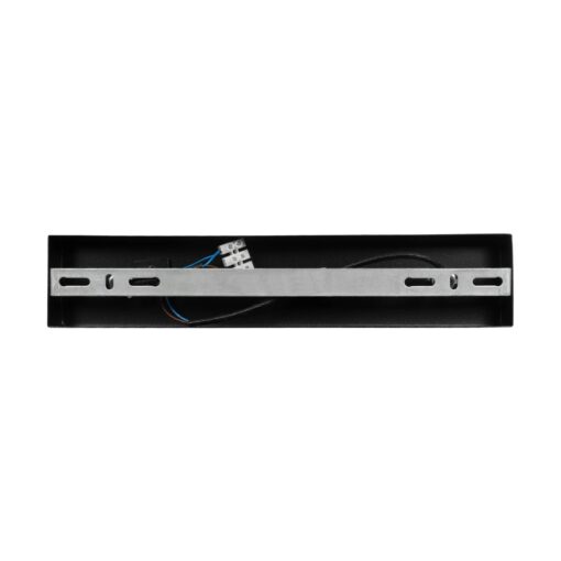 kelvo® SPOTA KLV-101-0136 Κινούμενο Φωτιστικό Σποτ Οροφής για 2 Λάμπες MR16 με Ντουί GU10 AC 220-240V IP20 – Μαύρο Ματ – Μ30 x Π6 x Υ14.5cm