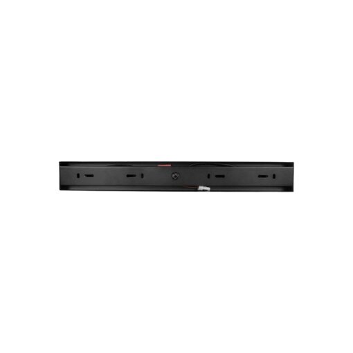 kelvo® SPOTA KLV-101-0138 Κινούμενο Φωτιστικό Σποτ Οροφής για 3 Λάμπες MR16 με Ντουί GU10 AC 220-240V IP20 – Μαύρο Ματ – Μ48 x Π6.2 x Υ14cm