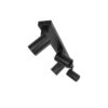 kelvo® SPOTA KLV-101-0140 Κινούμενο Φωτιστικό Σποτ Οροφής για 4 Λάμπες MR16 με Ντουί GU10 AC 220-240V IP20 – Μαύρο Ματ – Μ64 x Π6 x Υ14cm
