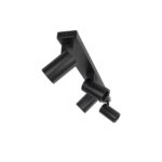 kelvo® SPOTA KLV-101-0140 Κινούμενο Φωτιστικό Σποτ Οροφής για 4 Λάμπες MR16 με Ντουί GU10 AC 220-240V IP20 – Μαύρο Ματ – Μ64 x Π6 x Υ14cm