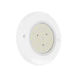 GLOBOSTAR® POOLARTY 61714 Υποβρύχιο Φωτιστικό για Σιντριβάνια/Πισίνες LED 8W 680lm 120° DC 12V Αδιάβροχο IP68 Ψυχρό Λευκό 6000K Dimmable - Bridgelux SMD Chip - 1m VDE Rubber Καλώδιο - Μ13 x Π13 x Υ2cm - 3 Χρόνια Εγγύηση