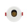 kelvo® ASYMMETRICAL KLV-101-0133 Χωνευτό Φωτιστικό Downlight Σποτ LED 7W 875lm 15°x30° AC 220-240V IP20 Φυσικό Λευκό 4500K – Bridgelux COB Chip & TÜV SÜD Driver – Λευκό Ματ – Μ8.3 x Π8.3 x Υ8.2cm / Q7.3cm – 5 Χρόνια Εγγύηση