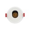 kelvo® ASYMMETRICAL KLV-101-0131 Χωνευτό Φωτιστικό Downlight Σποτ LED 7W 840lm 15°x30° AC 220-240V IP20 Θερμό Λευκό 2700K – Bridgelux COB Chip & TÜV SÜD Driver – Λευκό Ματ – Μ8.3 x Π8.3 x Υ8.2cm / Q7.3cm – 5 Χρόνια Εγγύηση