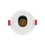 kelvo® ASYMMETRICAL KLV-101-0131 Χωνευτό Φωτιστικό Downlight Σποτ LED 7W 840lm 15°x30° AC 220-240V IP20 Θερμό Λευκό 2700K – Bridgelux COB Chip & TÜV SÜD Driver – Λευκό Ματ – Μ8.3 x Π8.3 x Υ8.2cm / Q7.3cm – 5 Χρόνια Εγγύηση