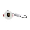 kelvo® ASYMMETRICAL KLV-101-0131 Χωνευτό Φωτιστικό Downlight Σποτ LED 7W 840lm 15°x30° AC 220-240V IP20 Θερμό Λευκό 2700K – Bridgelux COB Chip & TÜV SÜD Driver – Λευκό Ματ – Μ8.3 x Π8.3 x Υ8.2cm / Q7.3cm – 5 Χρόνια Εγγύηση