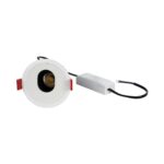 kelvo® ASYMMETRICAL KLV-101-0131 Χωνευτό Φωτιστικό Downlight Σποτ LED 7W 840lm 15°x30° AC 220-240V IP20 Θερμό Λευκό 2700K – Bridgelux COB Chip & TÜV SÜD Driver – Λευκό Ματ – Μ8.3 x Π8.3 x Υ8.2cm / Q7.3cm – 5 Χρόνια Εγγύηση