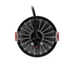 kelvo® ASYMMETRICAL KLV-101-0132 Χωνευτό Φωτιστικό Downlight Σποτ LED 7W 875lm 15°x30° AC 220-240V IP20 Φυσικό Λευκό 4500K – Bridgelux COB Chip & TÜV SÜD Driver – Μαύρο Ματ – Μ8.3 x Π8.3 x Υ8.2cm / Q7.3cm – 5 Χρόνια Εγγύηση