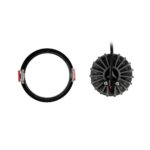 kelvo® ASYMMETRICAL KLV-101-0132 Χωνευτό Φωτιστικό Downlight Σποτ LED 7W 875lm 15°x30° AC 220-240V IP20 Φυσικό Λευκό 4500K – Bridgelux COB Chip & TÜV SÜD Driver – Μαύρο Ματ – Μ8.3 x Π8.3 x Υ8.2cm / Q7.3cm – 5 Χρόνια Εγγύηση