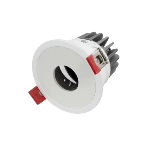 kelvo® PINADO KLV-101-0129 Χωνευτό Φωτιστικό Downlight Σποτ LED 7W 875lm 15° AC 220-240V IP20 Φυσικό Λευκό 4500K – Bridgelux COB Chip & TÜV SÜD Driver – Λευκό Ματ – Μ8.3 x Π8.3 x Υ8.2cm / Q7.3cm – 5 Χρόνια Εγγύηση