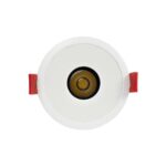 kelvo® PINADO KLV-101-0129 Χωνευτό Φωτιστικό Downlight Σποτ LED 7W 875lm 15° AC 220-240V IP20 Φυσικό Λευκό 4500K – Bridgelux COB Chip & TÜV SÜD Driver – Λευκό Ματ – Μ8.3 x Π8.3 x Υ8.2cm / Q7.3cm – 5 Χρόνια Εγγύηση