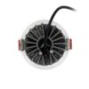kelvo® PINADO KLV-101-0129 Χωνευτό Φωτιστικό Downlight Σποτ LED 7W 875lm 15° AC 220-240V IP20 Φυσικό Λευκό 4500K – Bridgelux COB Chip & TÜV SÜD Driver – Λευκό Ματ – Μ8.3 x Π8.3 x Υ8.2cm / Q7.3cm – 5 Χρόνια Εγγύηση