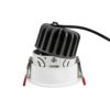 kelvo® PINADO KLV-101-0129 Χωνευτό Φωτιστικό Downlight Σποτ LED 7W 875lm 15° AC 220-240V IP20 Φυσικό Λευκό 4500K – Bridgelux COB Chip & TÜV SÜD Driver – Λευκό Ματ – Μ8.3 x Π8.3 x Υ8.2cm / Q7.3cm – 5 Χρόνια Εγγύηση