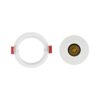 kelvo® PINADO KLV-101-0129 Χωνευτό Φωτιστικό Downlight Σποτ LED 7W 875lm 15° AC 220-240V IP20 Φυσικό Λευκό 4500K – Bridgelux COB Chip & TÜV SÜD Driver – Λευκό Ματ – Μ8.3 x Π8.3 x Υ8.2cm / Q7.3cm – 5 Χρόνια Εγγύηση