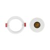 kelvo® PINADO KLV-101-0127 Χωνευτό Φωτιστικό Downlight Σποτ LED 7W 840lm 15° AC 220-240V IP20 Θερμό Λευκό 2700K – Bridgelux COB Chip & TÜV SÜD Driver – Λευκό Ματ – Μ8.3 x Π8.3 x Υ8.2cm / Q7.3cm – 5 Χρόνια Εγγύηση
