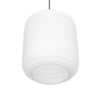 GLOBOSTAR® ROMINA 62000 Μοντέρνο Κρεμαστό Φωτιστικό Οροφής με Ντουί 1 x E27 AC 220-240V IP20 – Λευκό – Μ30 x Π30 x Υ37cm