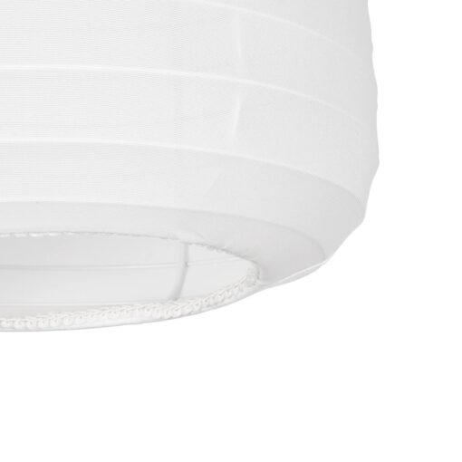 GLOBOSTAR® ROMINA 62000 Μοντέρνο Κρεμαστό Φωτιστικό Οροφής με Ντουί 1 x E27 AC 220-240V IP20 – Λευκό – Μ30 x Π30 x Υ37cm