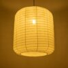 GLOBOSTAR® ROMINA 62001 Μοντέρνο Κρεμαστό Φωτιστικό Οροφής με Ντουί 1 x E27 AC 220-240V IP20 – Λευκό – Μ60 x Π60 x Υ65cm